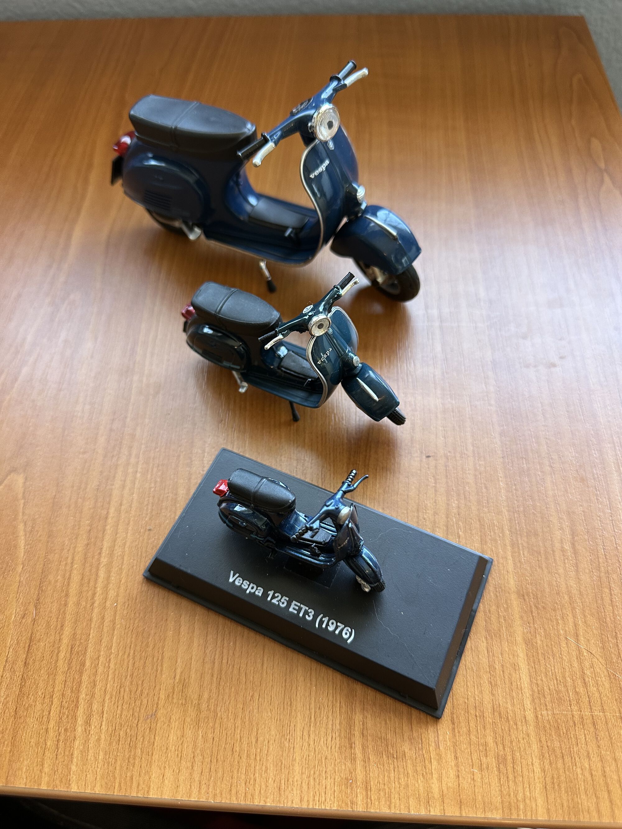 I now have the same blue ET3 in three different scales. Ironic, since I wrecked my full-size one!
