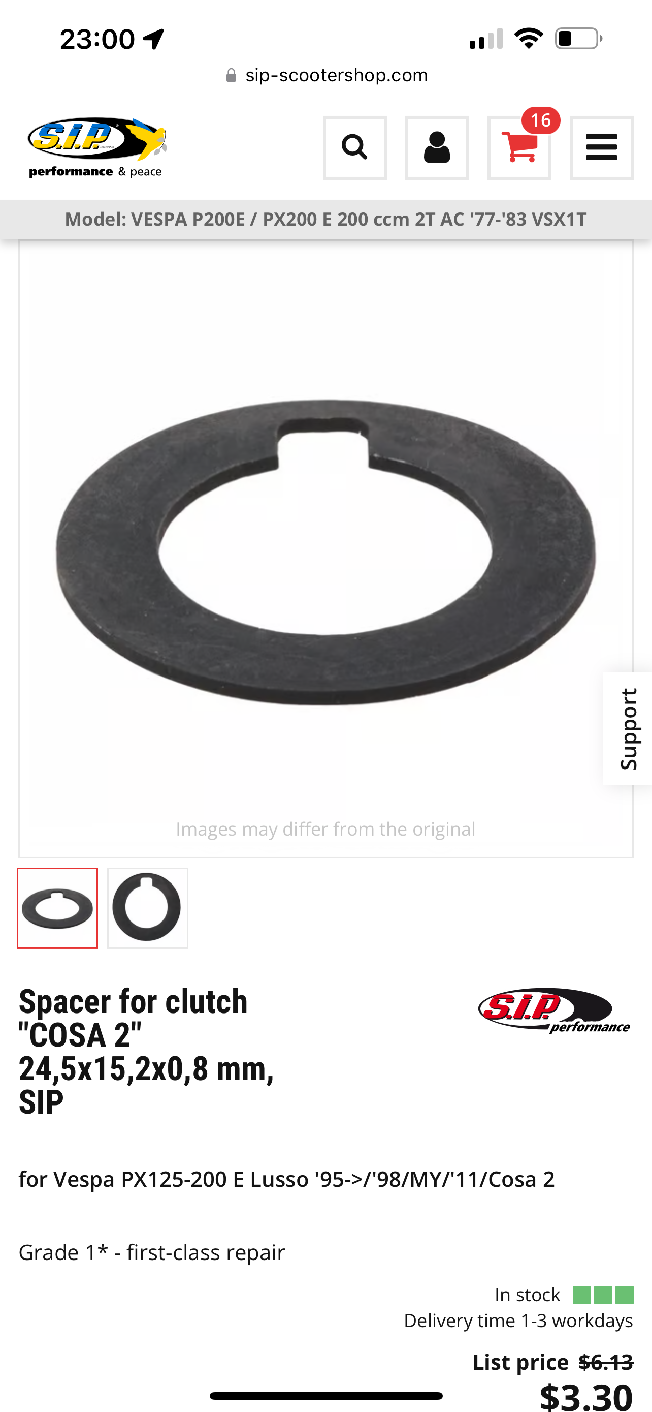 .8mm spacer in addition?