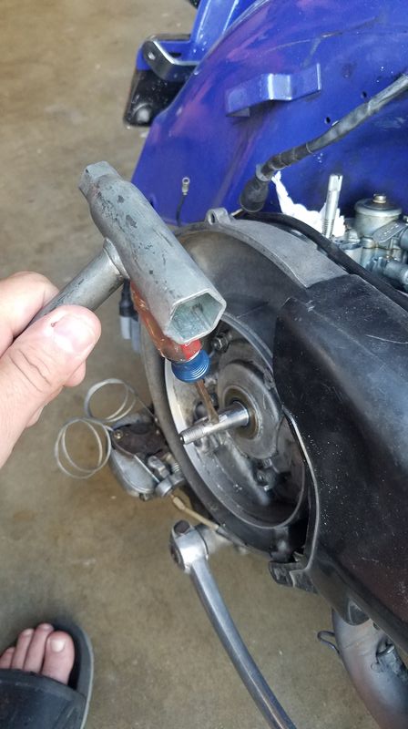 Tapped the shit out like buttah...thanks to greasing the key beforehand