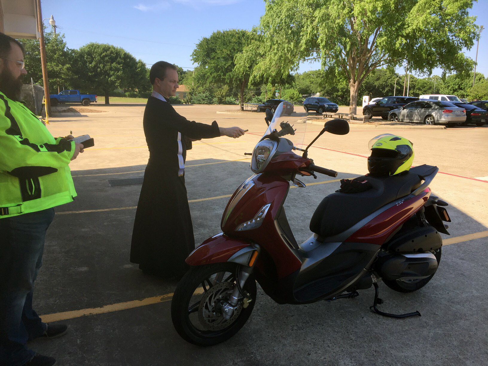 Traditional Blessing of the Scooter