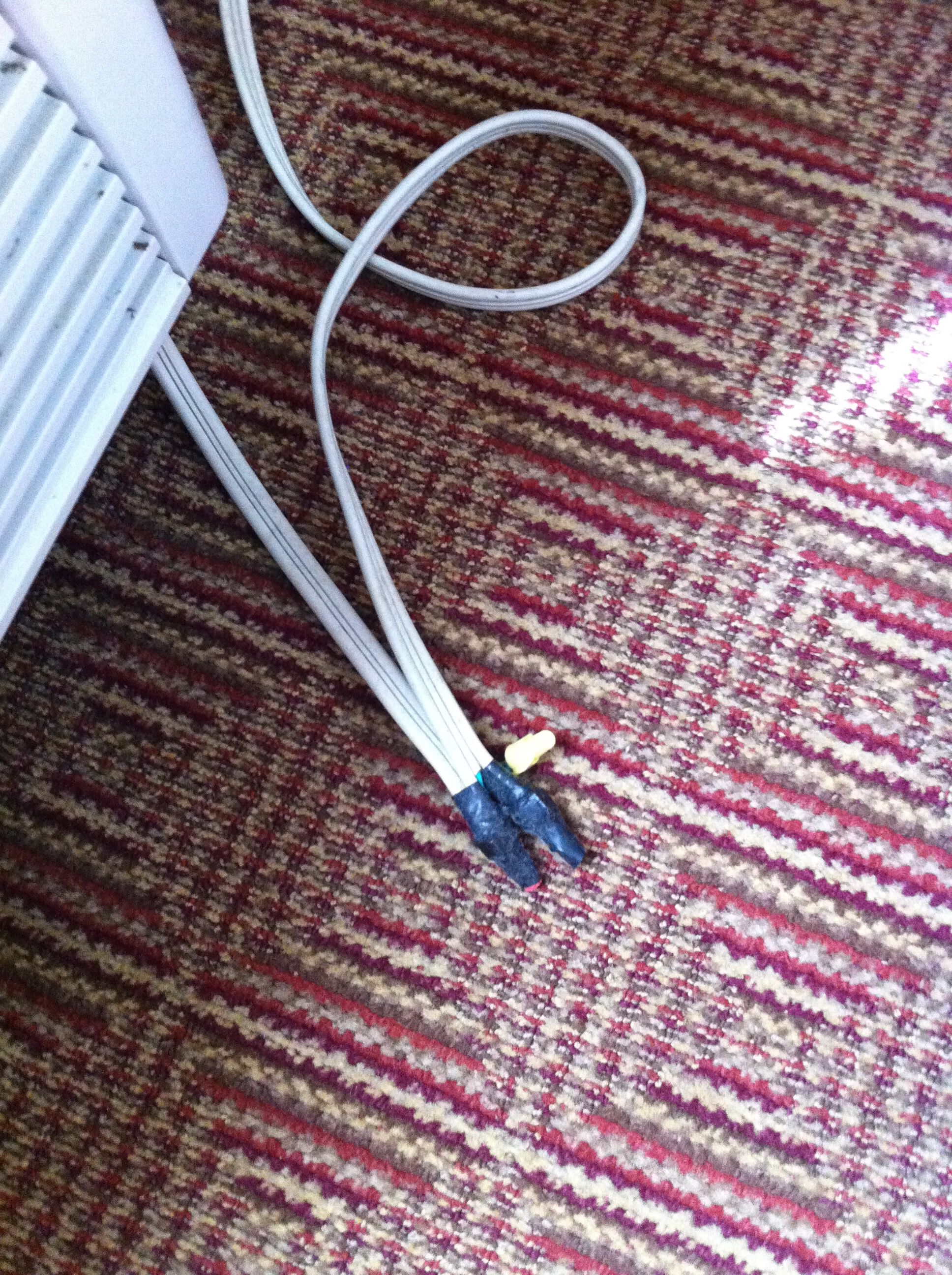 Yeah, that's to code.