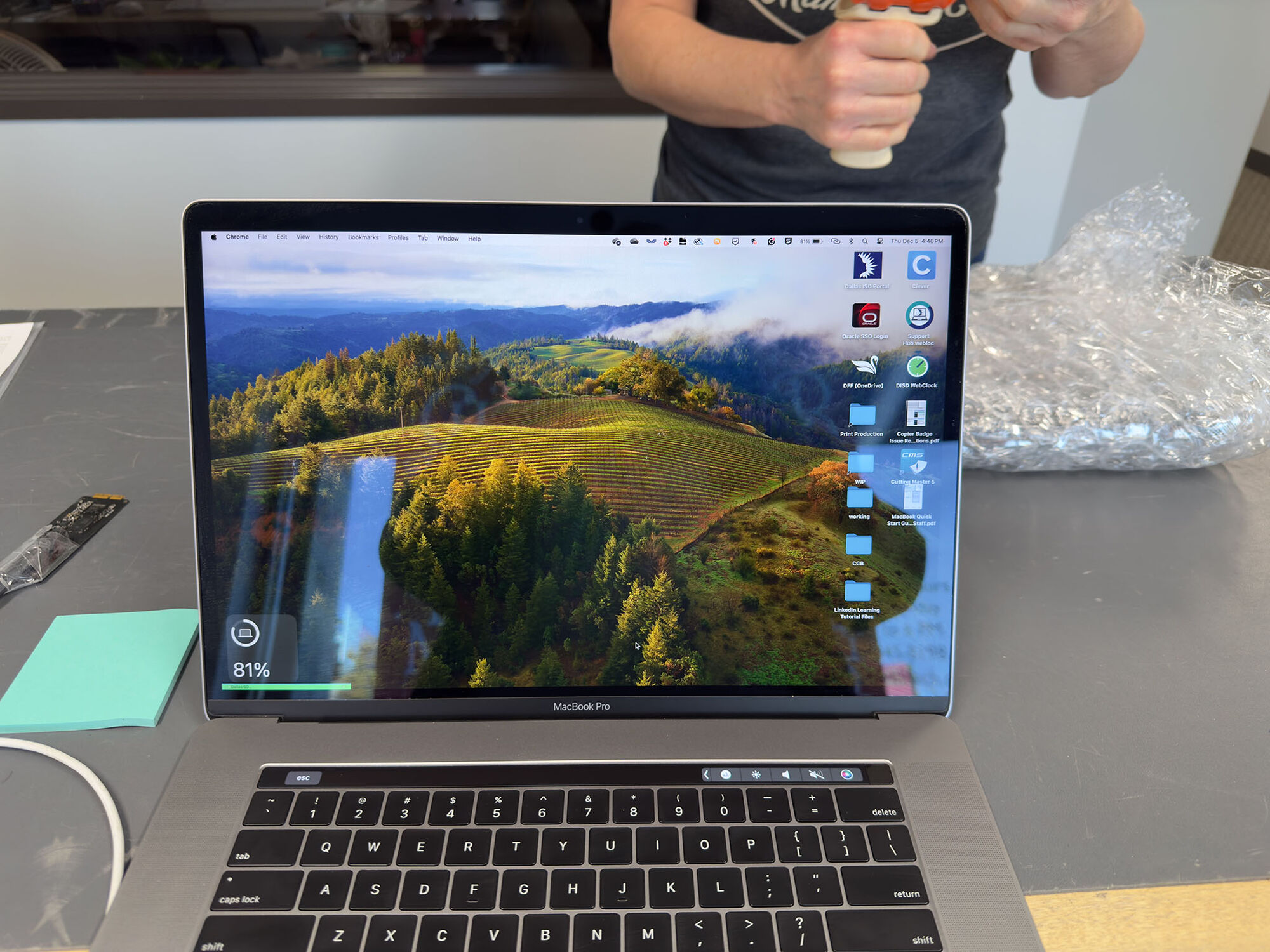 It's a "B" quality replacement, but to me it looks great.