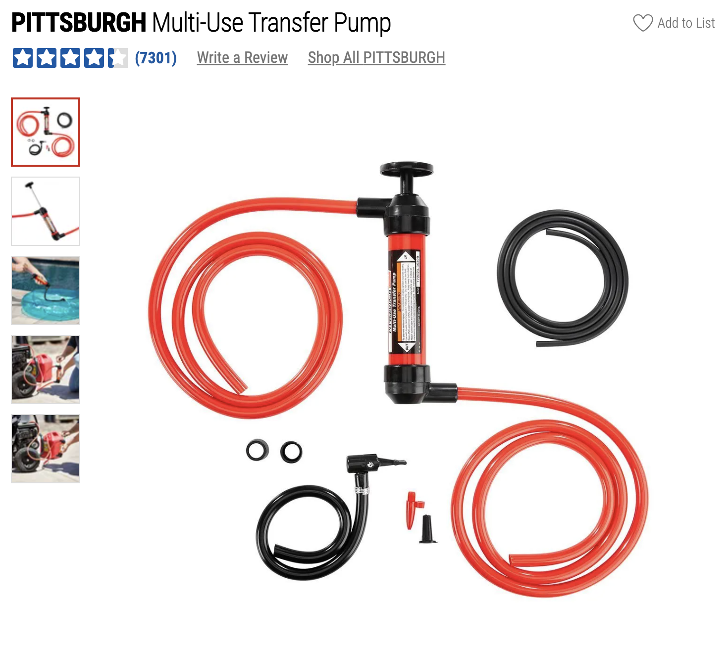 $7.99 at Harbor Freight