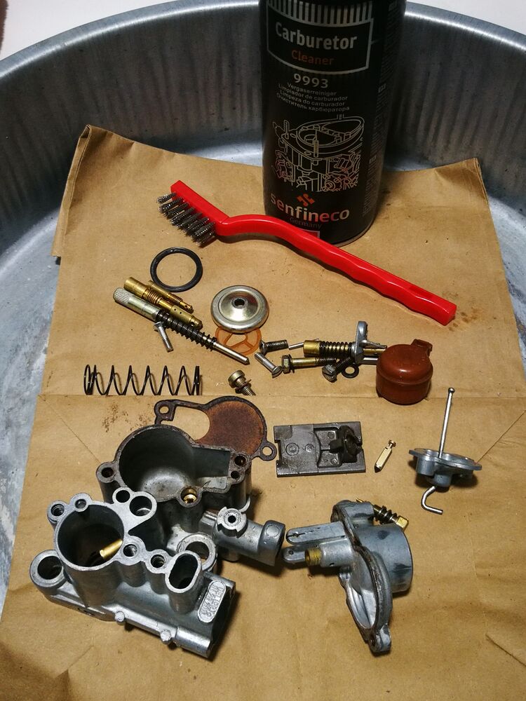 Modern Vespa Dellorto Spaco SI 20/20D Carburetor needle replacement