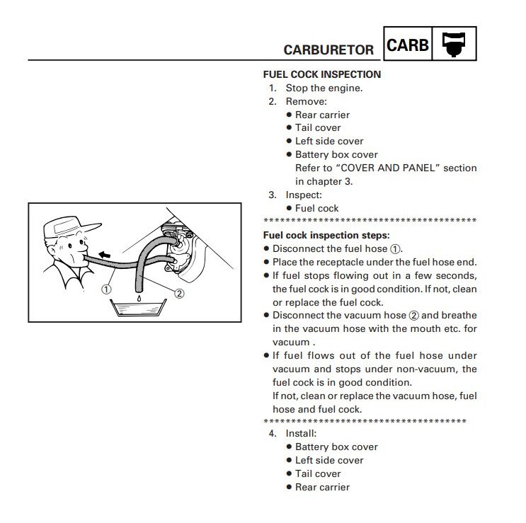 You will test from the bottom outlet, like this