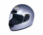 Z1R "Strike" Helmet - silver with an added Halo reflective band