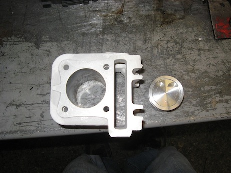 Notice the grooves cut out for the valves