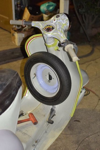 attach to bike, install spare and Voila!