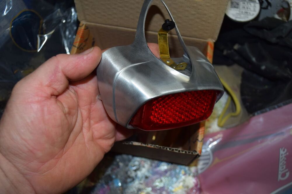 The aluminum wasn't polished, to my surprise.