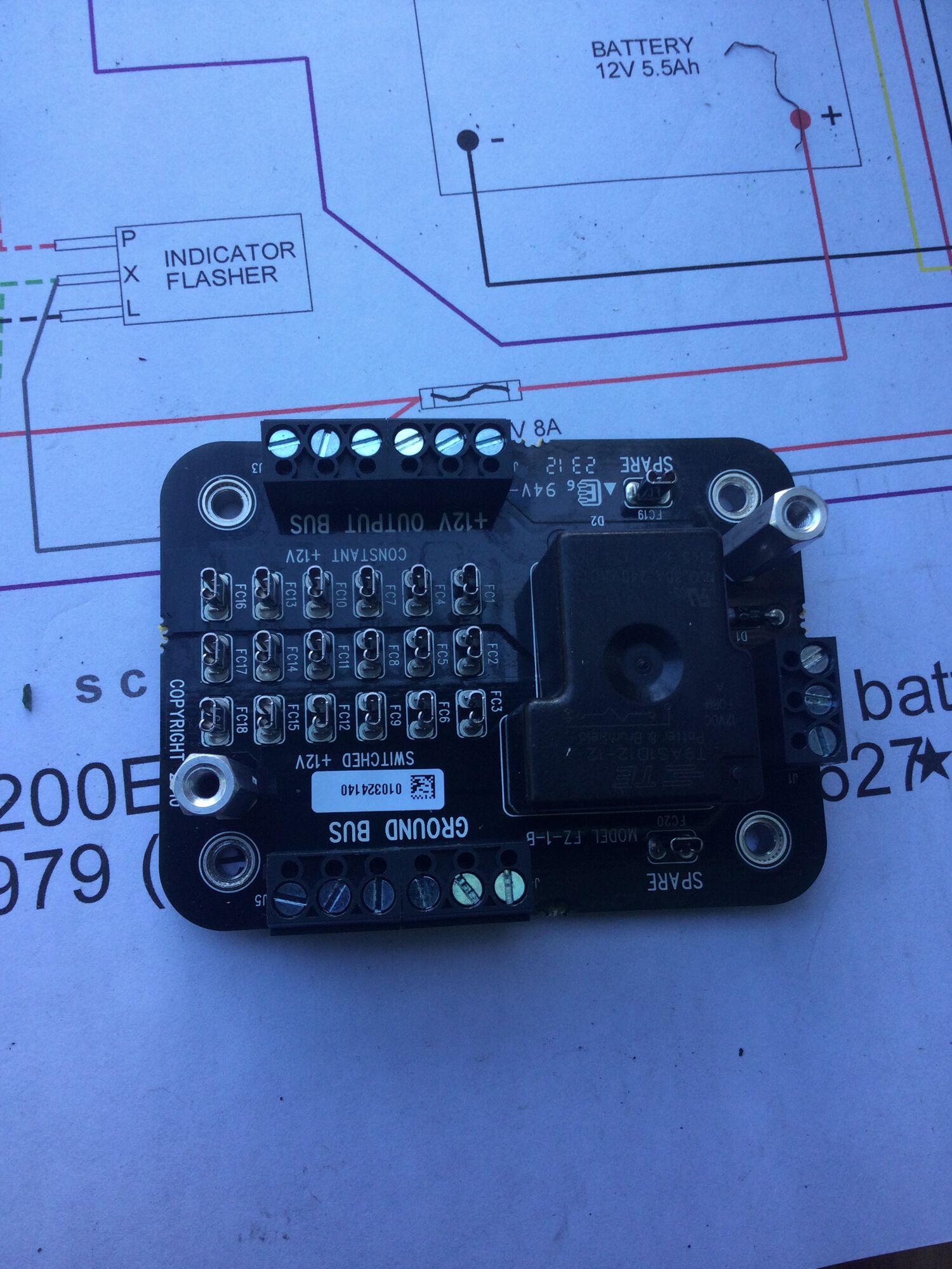 for example , i have six electrical circuit, i run wire to the headlight  and the tail light, next that the  turn signals, the horn, break light and so one. To i see this to simple? 
 
,