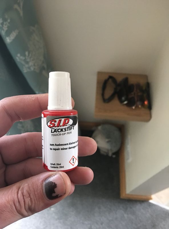 Modern Vespa touch up paint