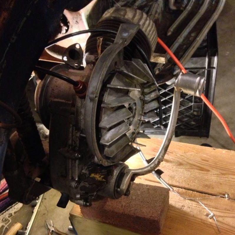Almost all back together after engine rebuild