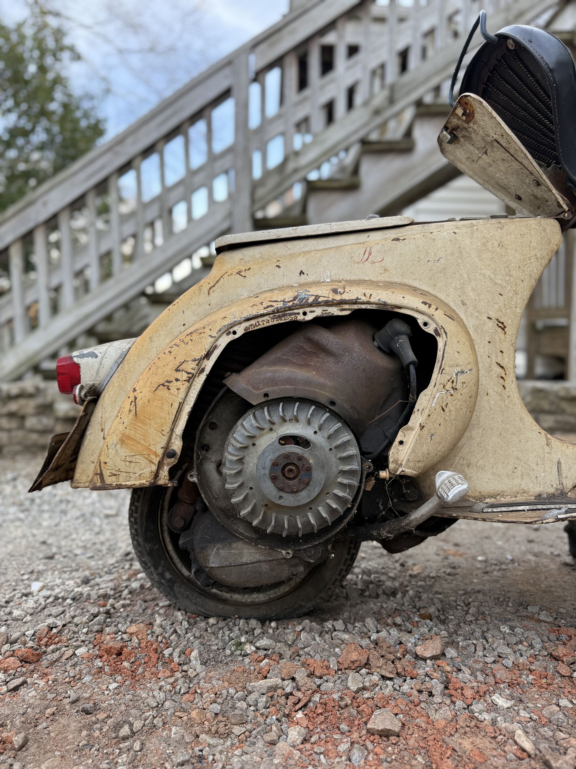 Missing engine cover