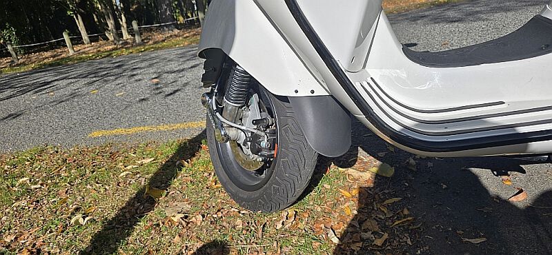 fitted with double sided tape and screws for peace of mind. Sealed the inside edge of the extersion and mudguard with silicone sealant to stop water&mud running down the outside of the extension.