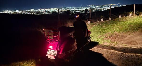 A night date above the city....hmmmm....