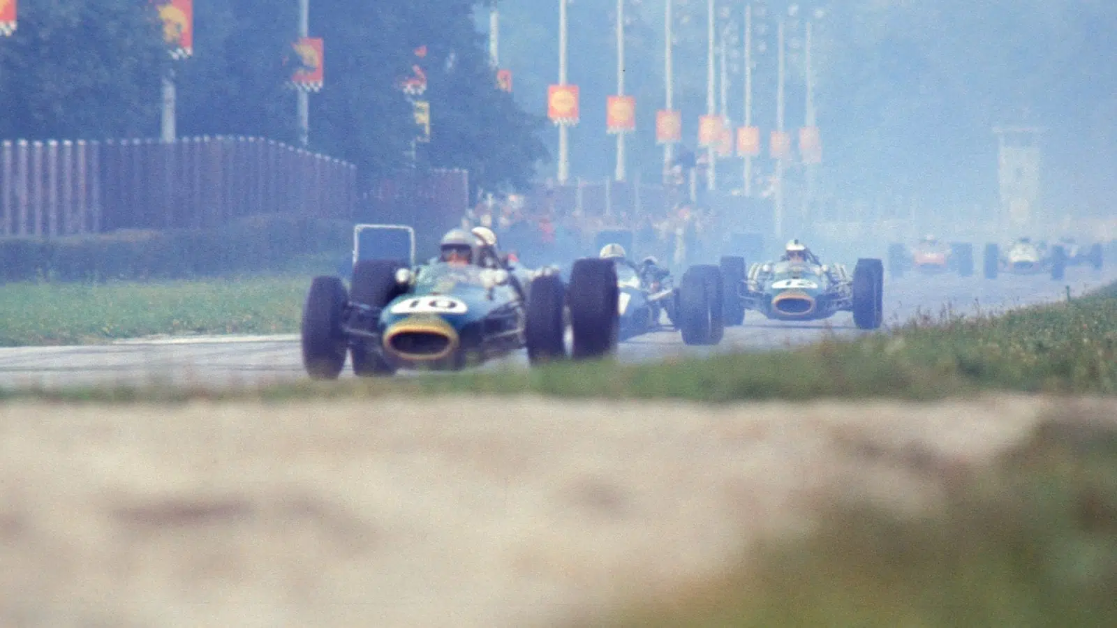 Like these cars in the rain, 1966 Italian GP