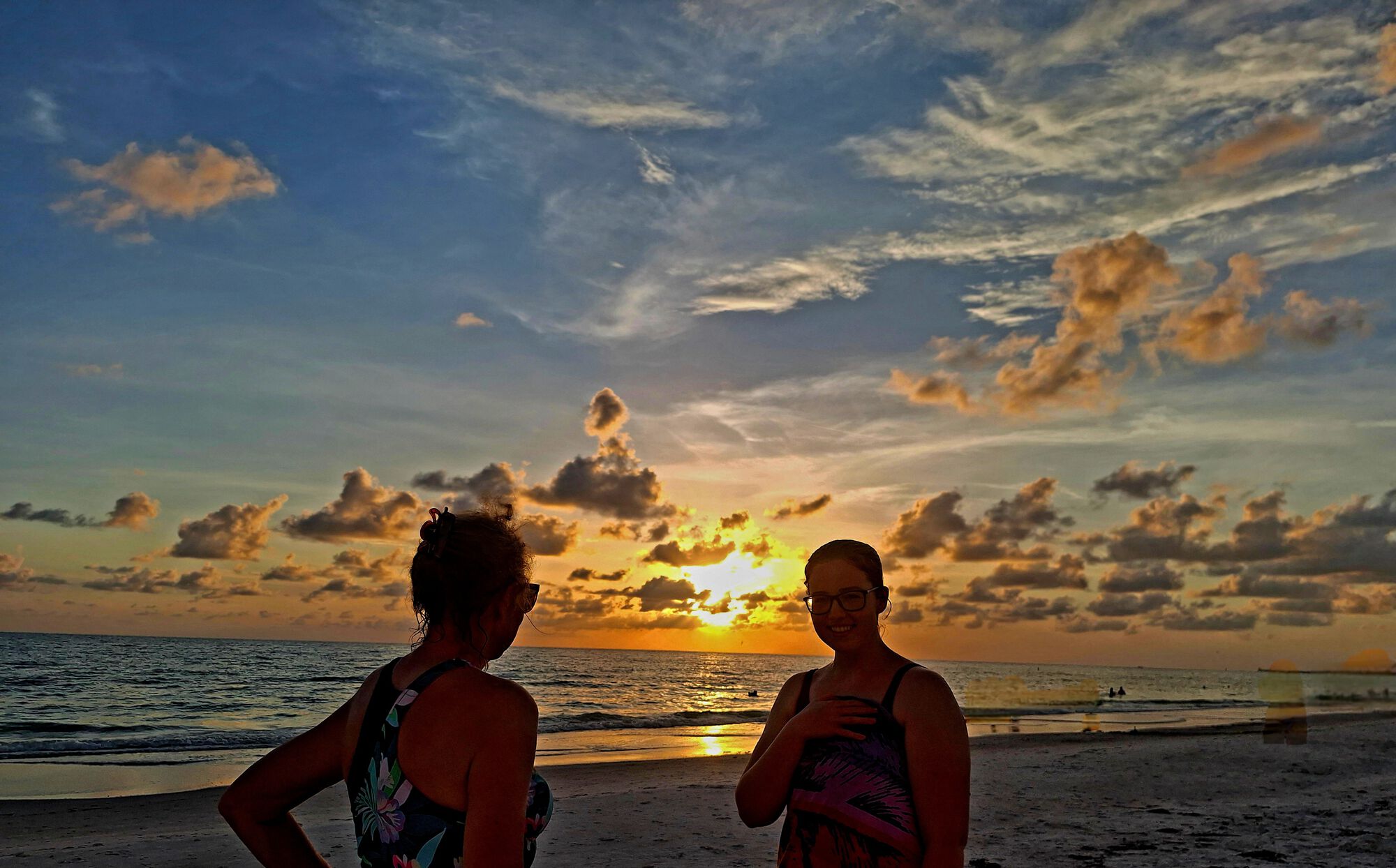 Sunset...