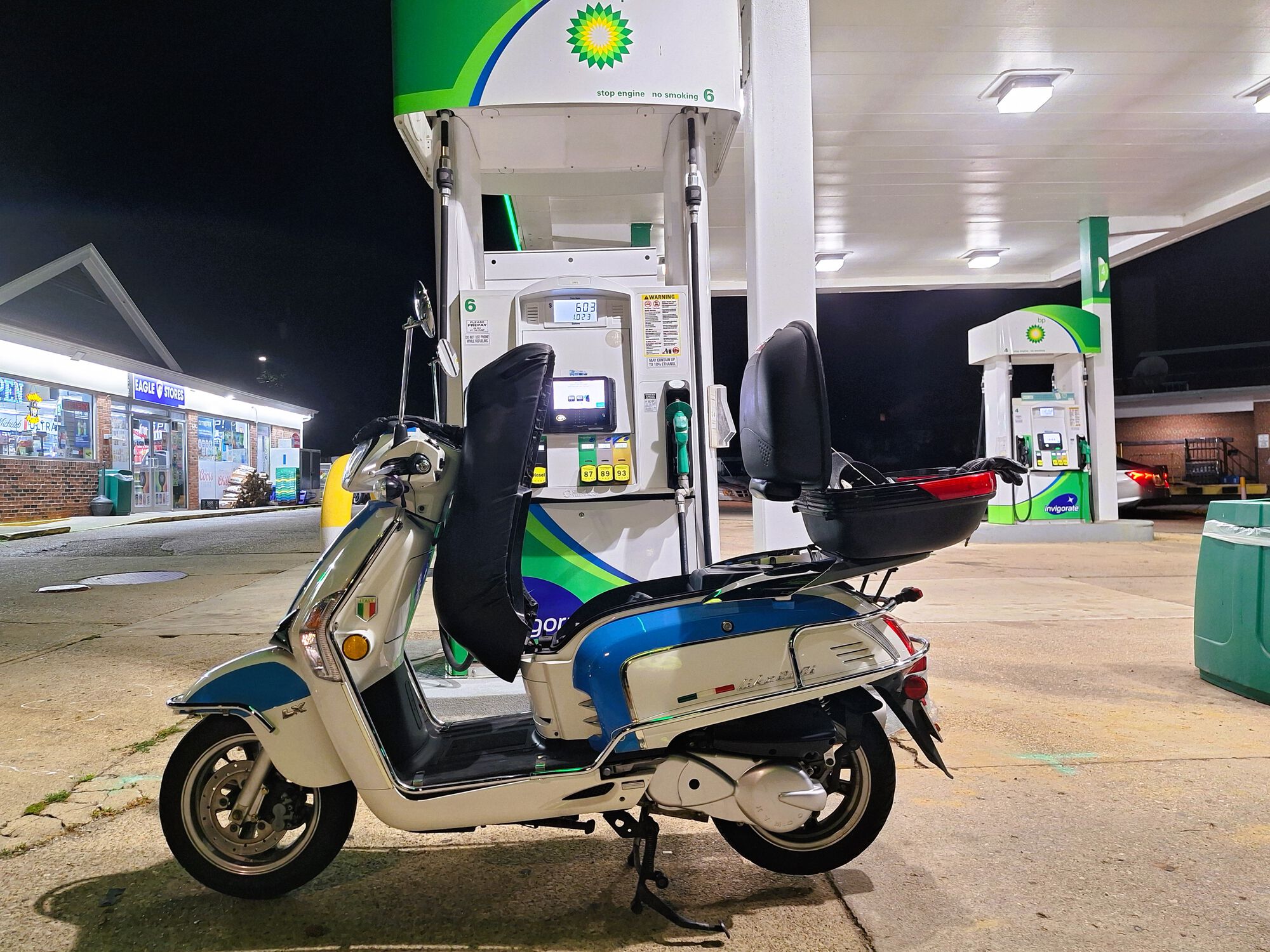 pd @$6 for a gal of BeeP 93. Saw today that diesel is $6.99.