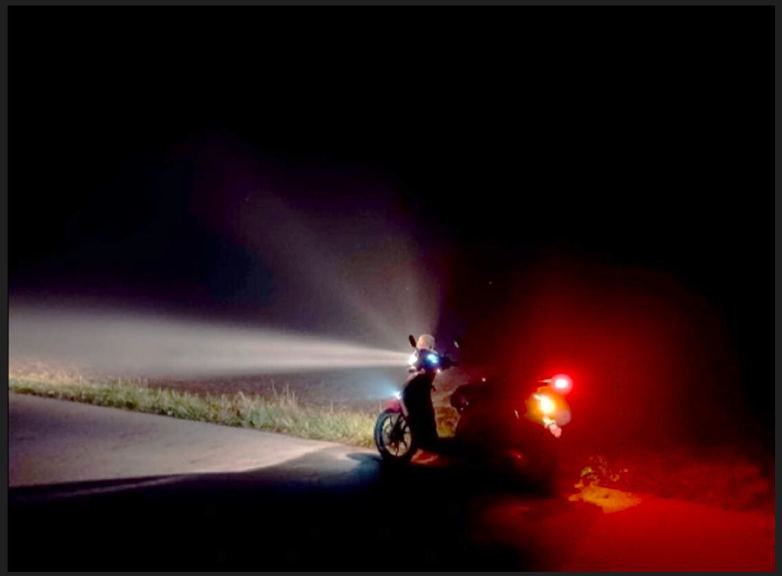 never saw the need for auxiliary lighting