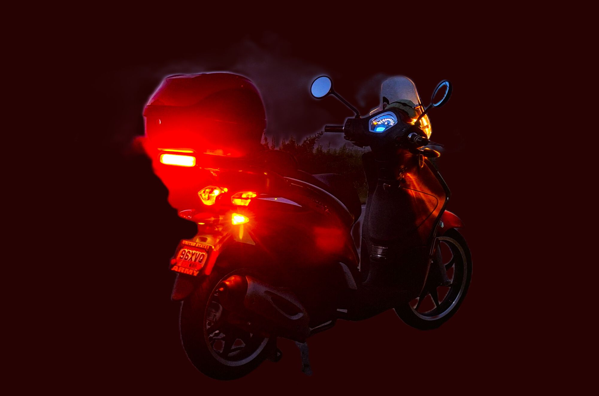 Modern Vespa : Halloween - ann. of Clown Murder Most Foul in Y.S.