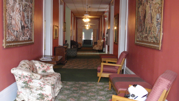 This is inside St. Vincents just before I left Tuesday