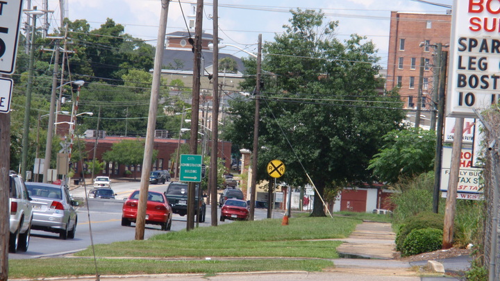 coming into Thomasville, GA