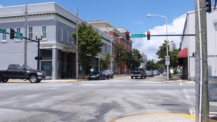 Nice buildings in this town