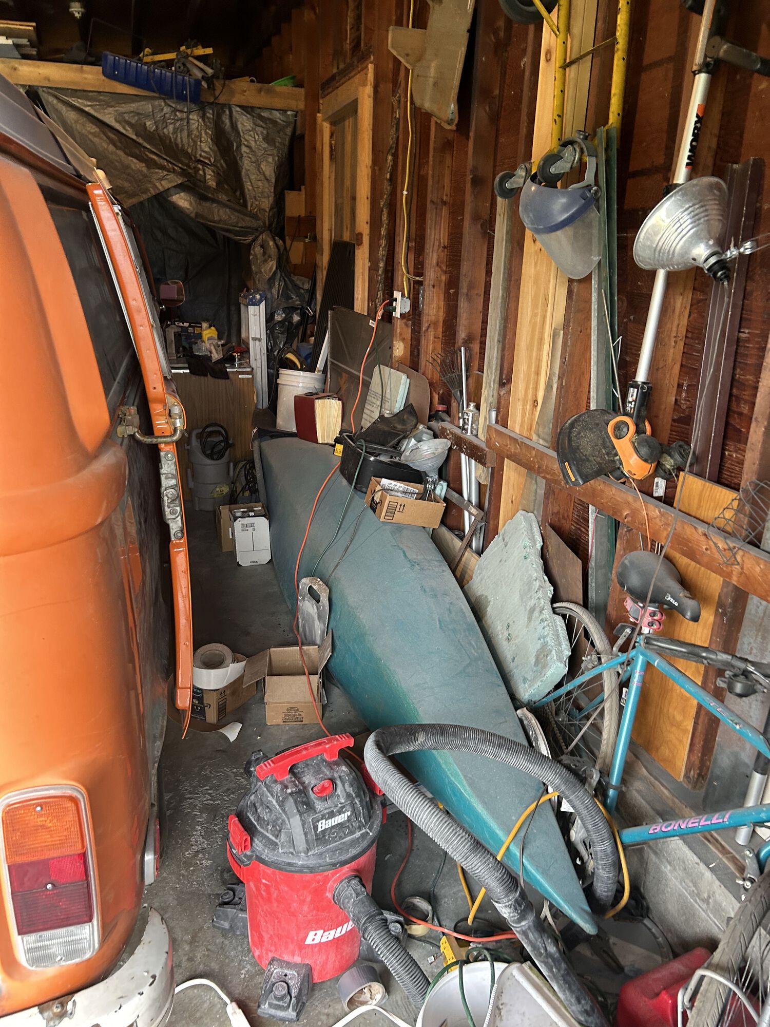 Not much room to do any work here.