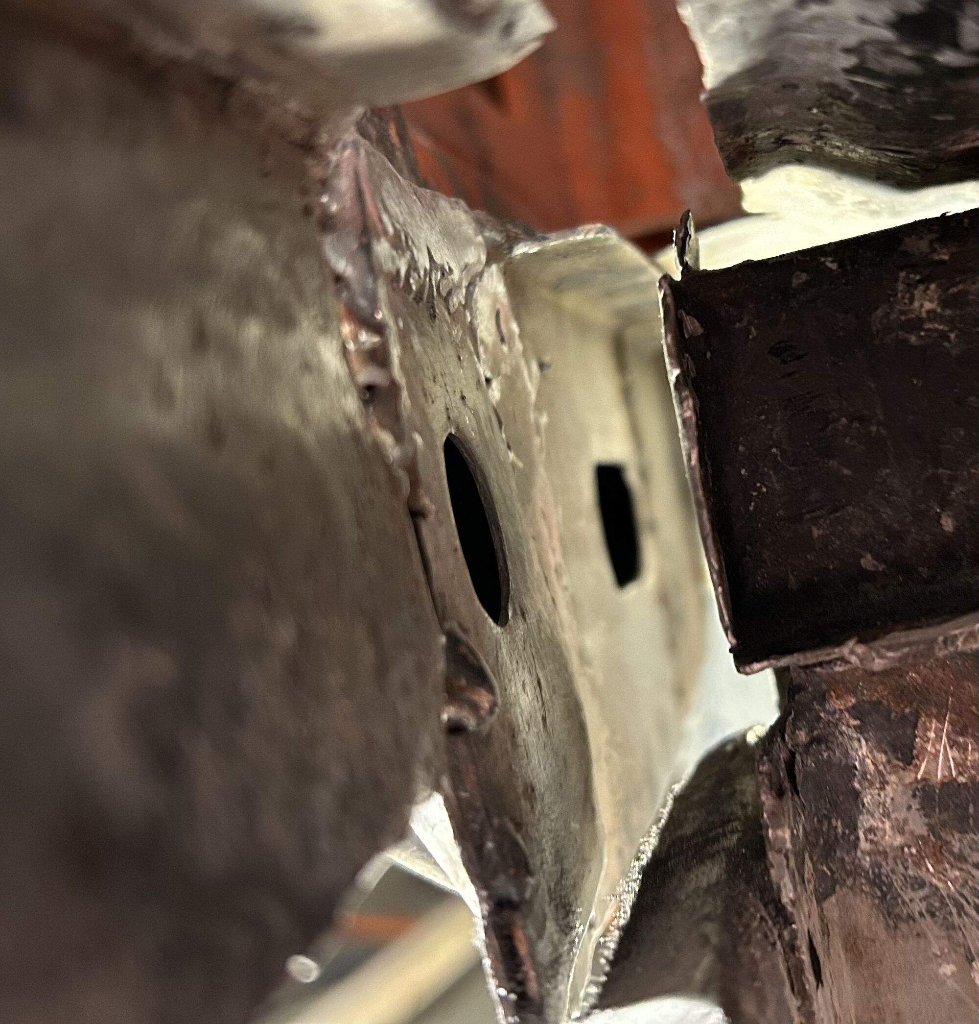 Inner rocker channel, C-pillar