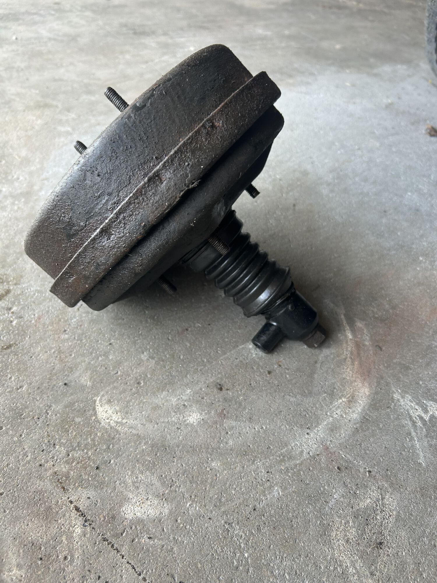 Crusty booster…Raus!