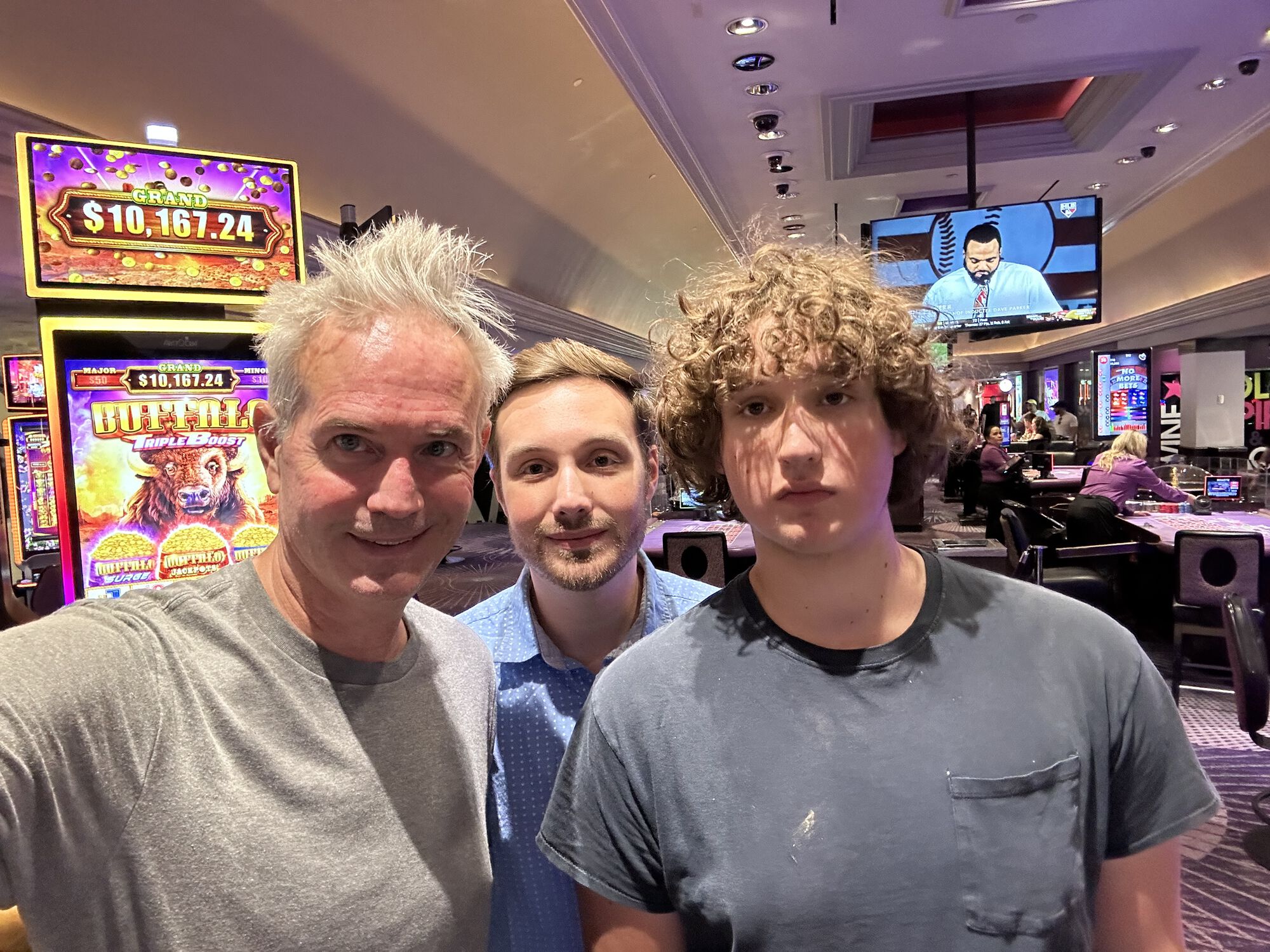Big ballers in Vegas.