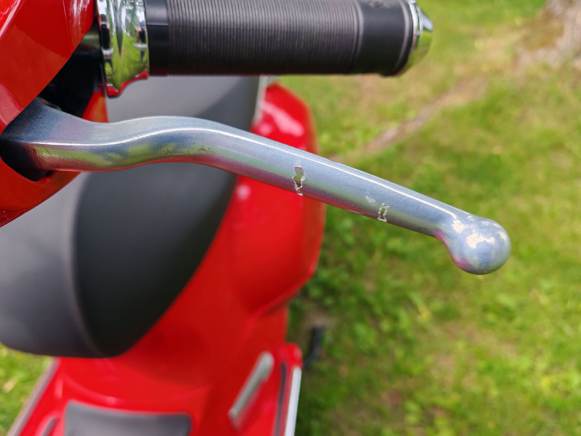 "bloody hell, plastic covering!"