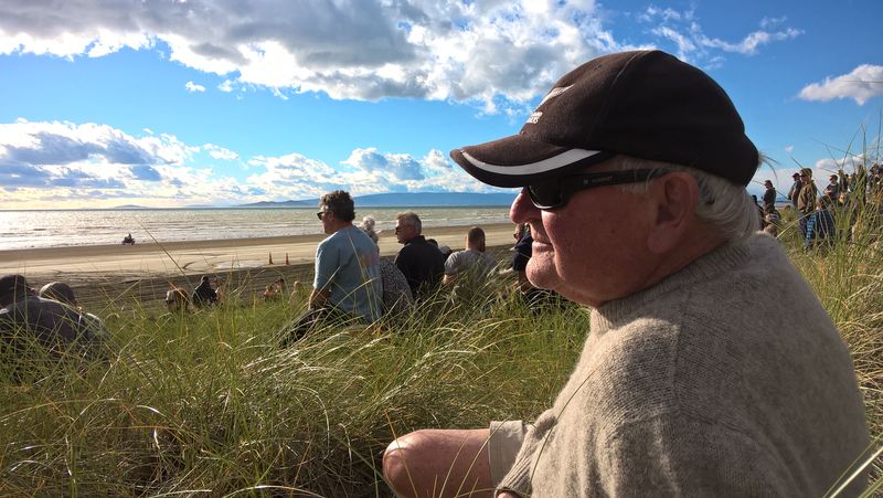 Jock is my nexttentflap neighbour.  He is 75 and rode 1800km on hid Honda to be here