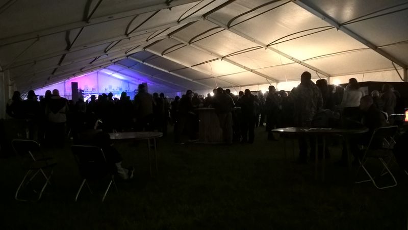 Sweet home Alabama! Covers band in the Big Tent. Cheap booze.