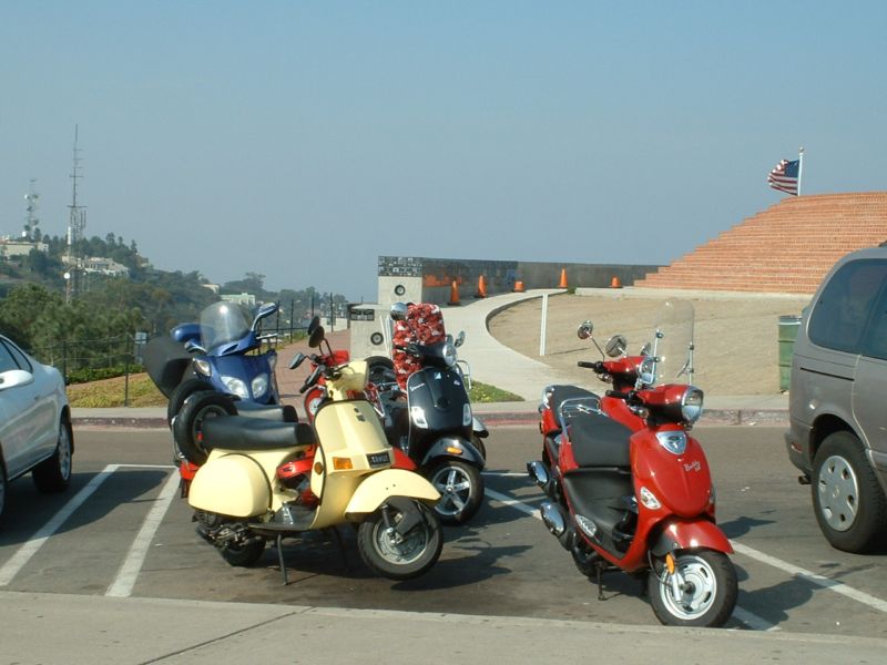 Modern Vespa San Diego Replacement Ride for Julian