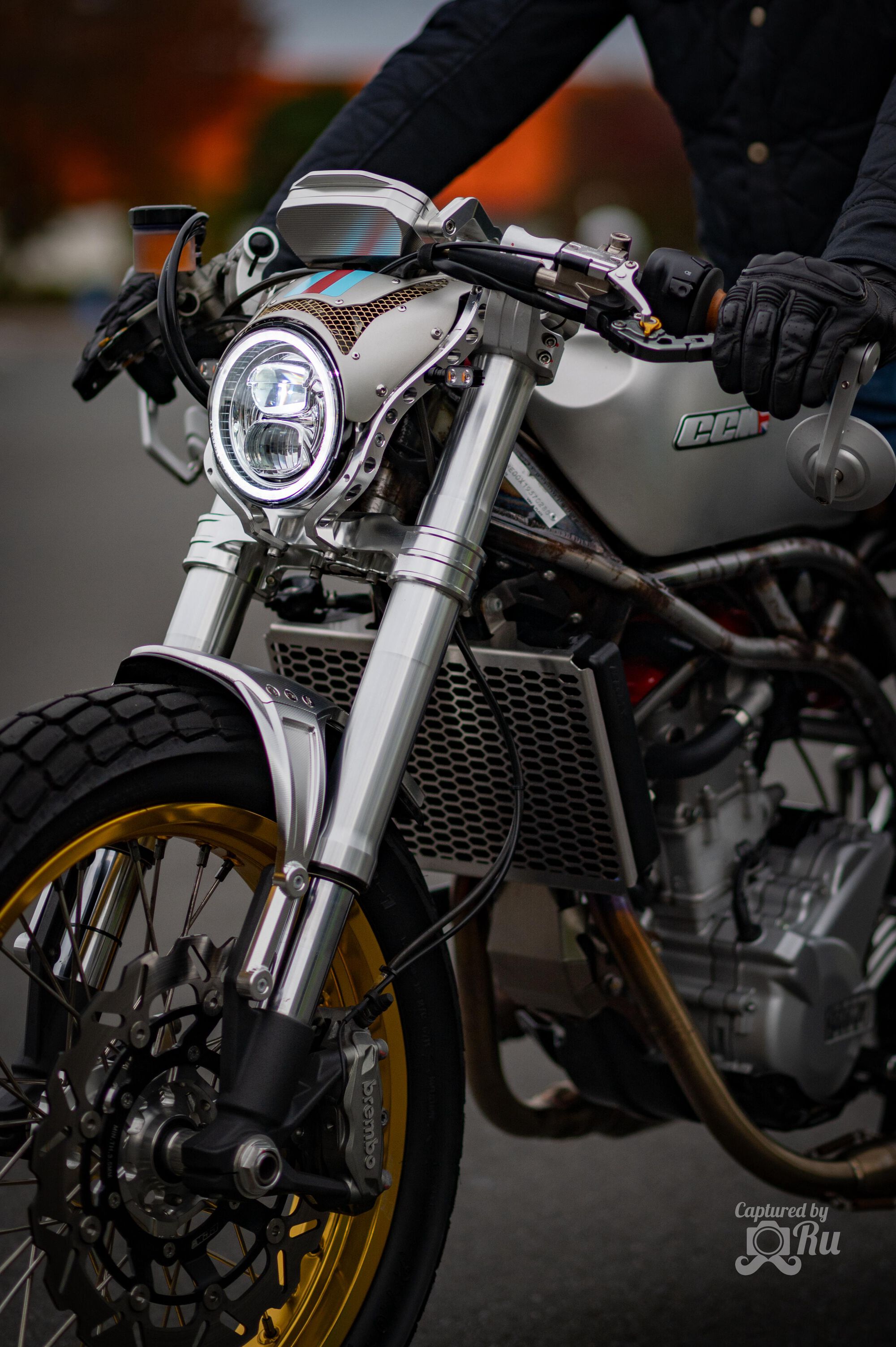 CCm Spitfire Cafe Racer.