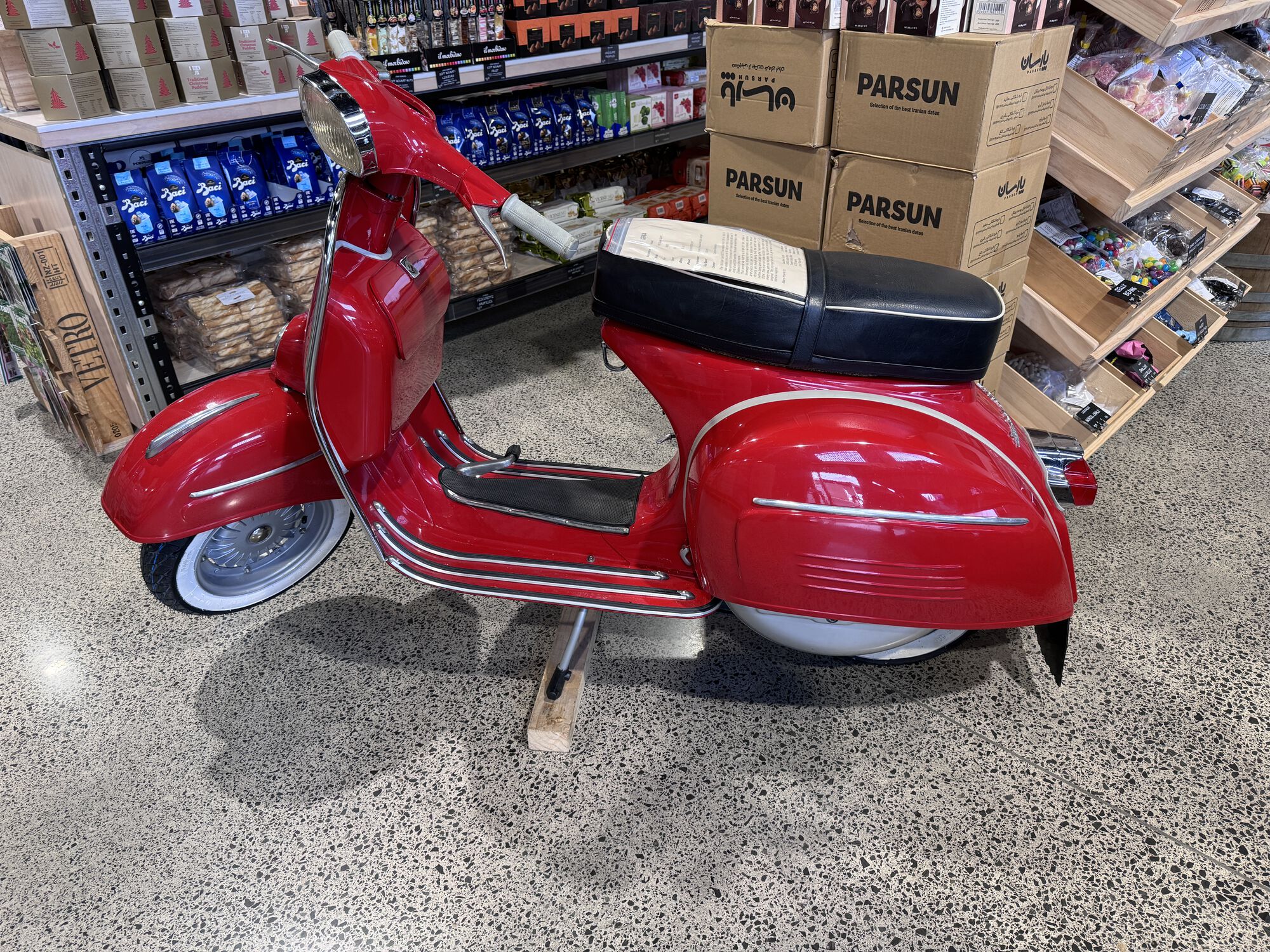 At the food festival.