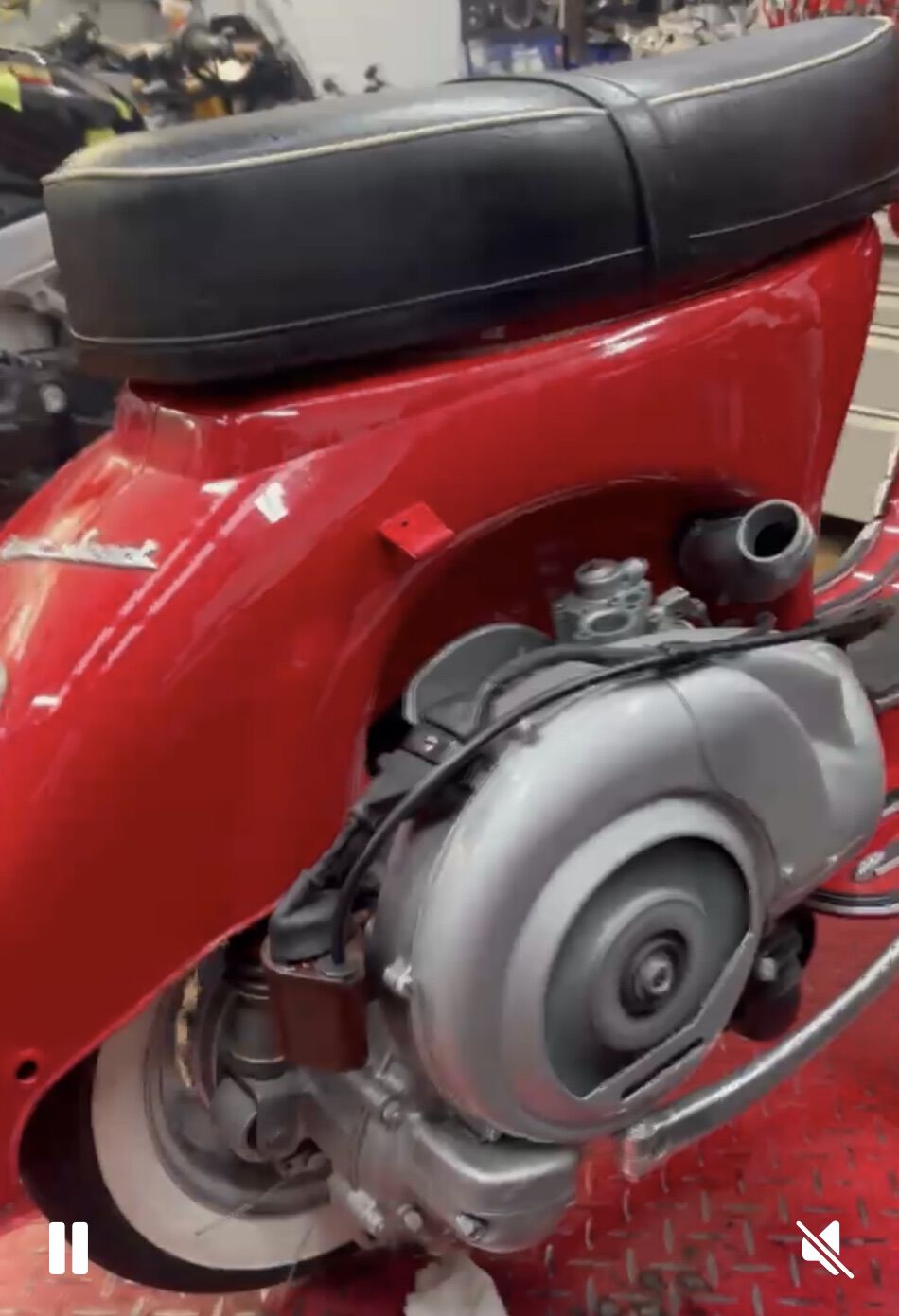 Still from a video of her running.