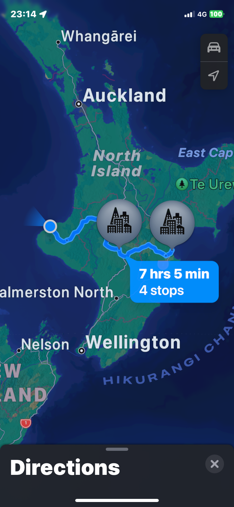 Today's map