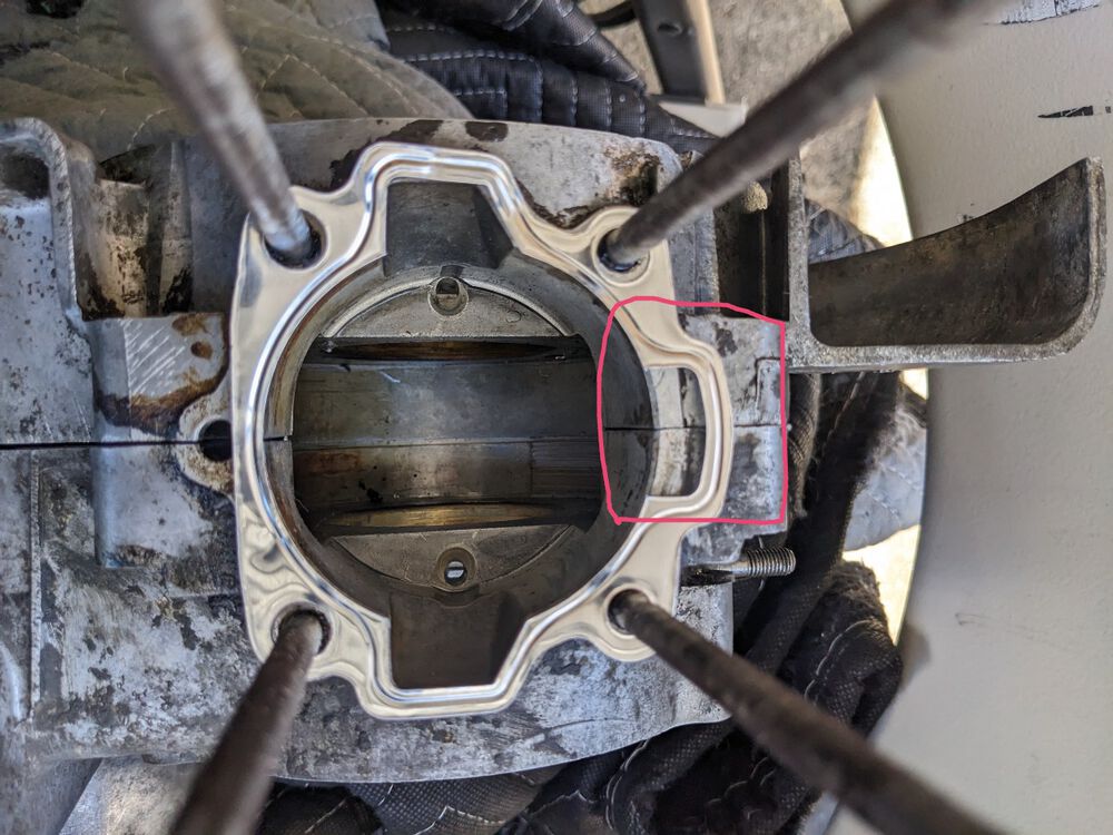 3 port gasket on a 2 port VBA - is there a recommended spacer that will allow 3 port kits with the longer stroke crank? Or is it a custom job?
