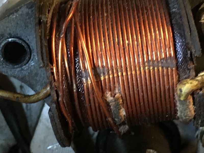coil wires cut