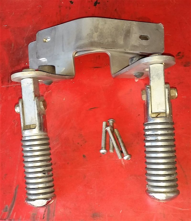 It will come with the screws used to secure it to the floorboards.