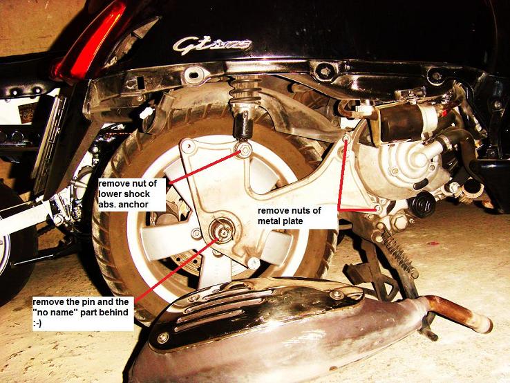 remove screws