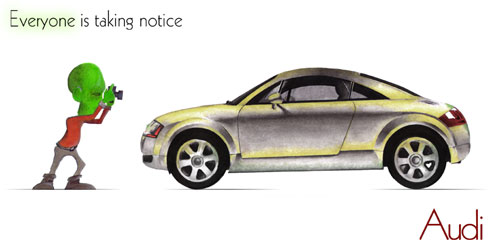 Perhaps you guys are taking notice. Audi's rock!