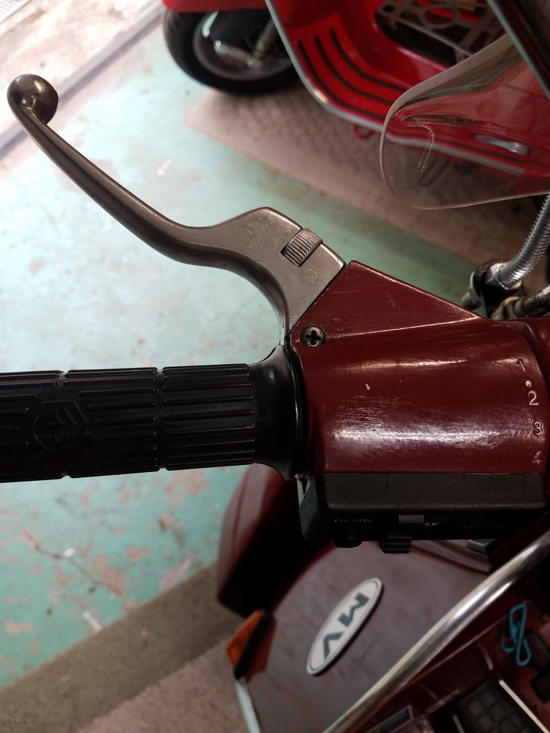 Check it out - I can adjust the clutch without laying on my side! :P