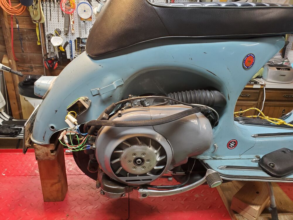 Time to pull the engine - dangit, where is the coffee and pastries?