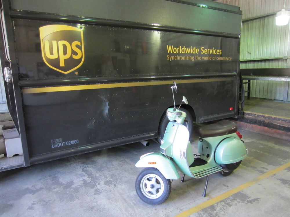Parked in the UPS barn....