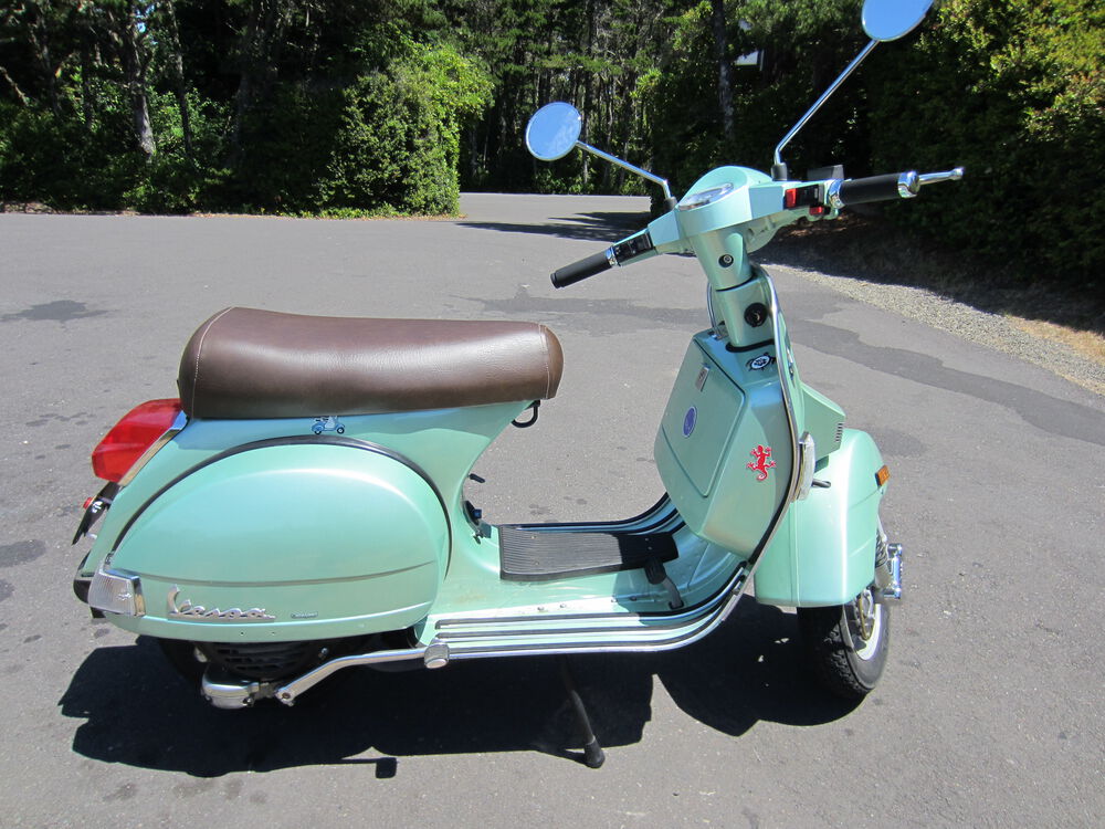 That was a beautiful scooter - slow, but beautiful...