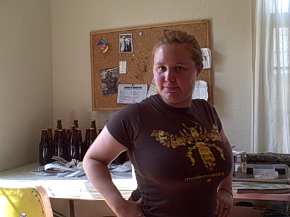 as always, terrible pic.  none the less, love the shirt.