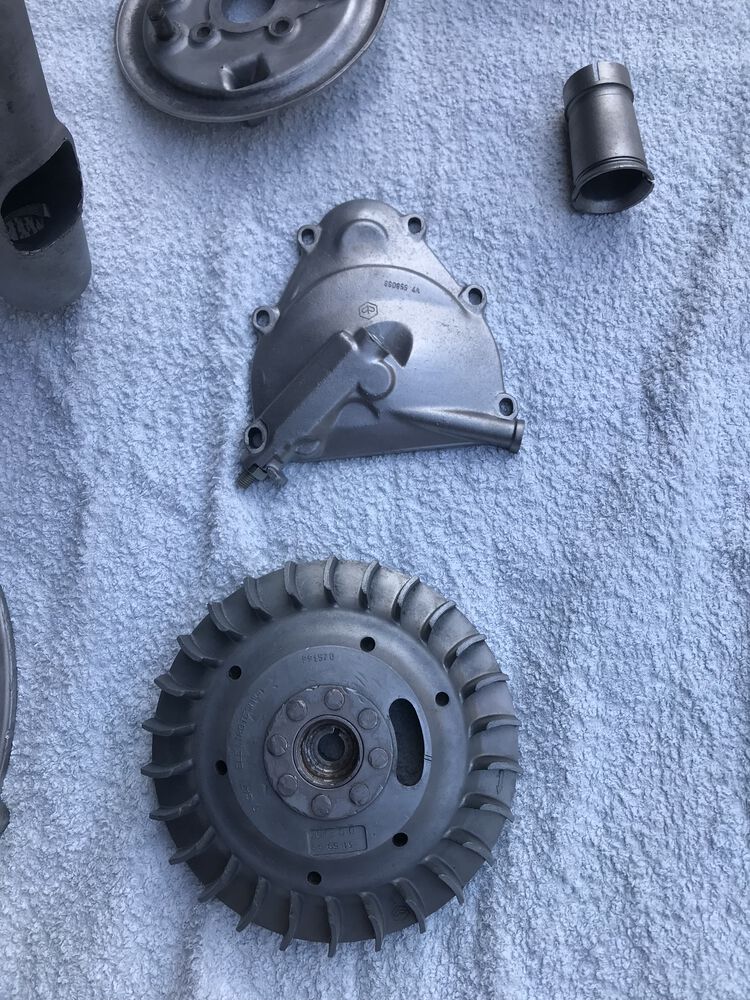 Modern Vespa ET3 stator + 100 sport flywheel
